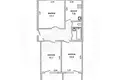 Wohnung 3 zimmer 63 m² Muchaviecki sielski Saviet, Belarus