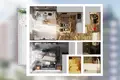 Wohnung 1 zimmer 65 m² Kaliningrad, Russland