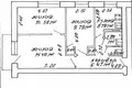 3 room apartment 52 m² Minsk, Belarus