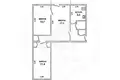 Apartamento 3 habitaciones 55 m² Kobriny, Belarús