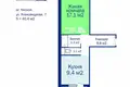 1 room apartment 40 m² Lyasny, Belarus