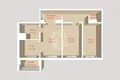 Квартира 3 комнаты 86 м² Копище, Беларусь