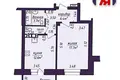 Wohnung 1 zimmer 42 m² Minsk, Belarus