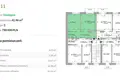 Wohnung 2 zimmer 43 m² Krakau, Polen