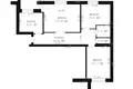 3 room apartment 66 m² Brest, Belarus