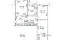 Appartement 3 chambres 71 m² Babrouïsk, Bélarus