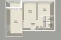 Apartamento 2 habitaciones 49 m² Minsk, Belarús