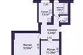 Wohnung 2 zimmer 54 m² Minsk, Belarus