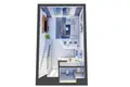 Квартира 1 комната 39 м² Акротири, Кипр