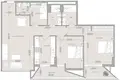 Квартира 3 комнаты 115 м² Дубай, ОАЭ