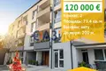 Mieszkanie 2 pokoi 73 m² Burgas, Bułgaria