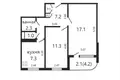 Apartamento 2 habitaciones 47 m² Minsk, Belarús