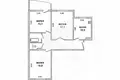 Apartamento 3 habitaciones 76 m² Muchaviecki sielski Saviet, Belarús
