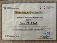 Training Certificate
