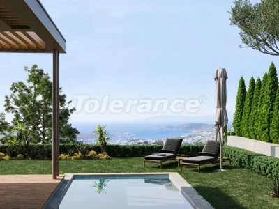 Wieś domków Luxury detached villas 4+1, 5+1 in Konacık, Bodrum with private pool and sea view