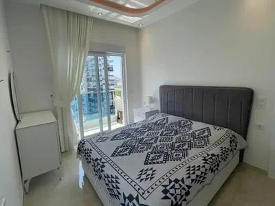 Zespół mieszkaniowy Furnished apartment 1+1 in the Yekta Blue 3 Residence complex.