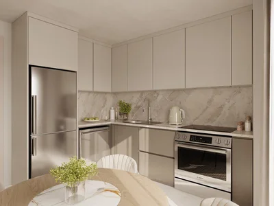 Zespół mieszkaniowy New residence with a fitness center near TEM Highway, Istanbul, Turkey