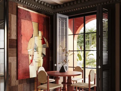 Wohnanlage New boutique complex of stylish villas with excellent infrastructure just 200 m from the sea, Samui, Thailand
