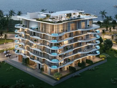Residential complex La Perla: Living with a Sea View on Al Marjan Island.