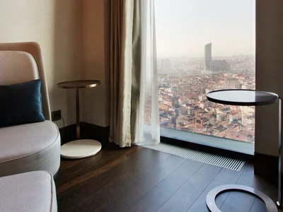 Zespół mieszkaniowy High-rise residence with a hotel, a business center and well-developed infrastructure in a prestigious area, Istanbul, Turkey