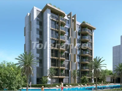 Wohnanlage Luxuswohnungen 3+1 in Çağlayan, Lara, Antalya — direkt vom Bauträger, in einer modernen Wohnanlage mit umfangreicher Infrastruktur in Meeresnähe