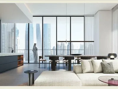 Wohnanlage New W Residences with a swimming pool, a spa center and a direct access to the yacht club, Dubai Harbour, Dubai, UAE