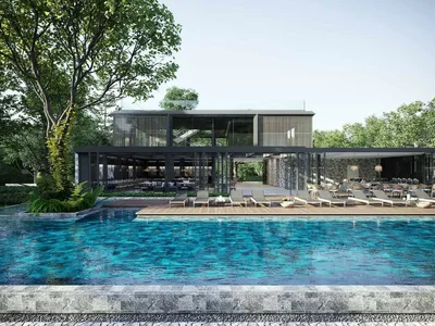 Complejo residencial New apartments in an exclusive residential complex with a good infrastructure and services near Kamala Beach, Phuket, Thailand