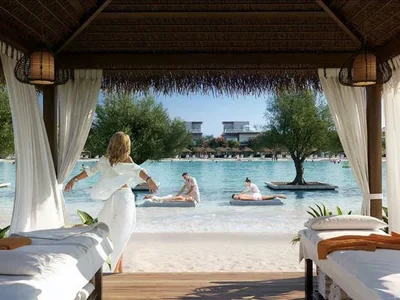 Zespół mieszkaniowy New luxury complex Marocco Villas on the shore of the lagoon, DAMAC Lagoons, Dubai, UAE