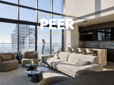 Quartier résidentiel Duplex entièrement meublé avec vue mer | park bavli, tel aviv