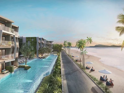 Wohnanlage Apartments with private pools and sea views in a new condo hotel right on Mai Khao Beach, Thalang, Phuket, Thailand