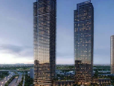 Wohnanlage New Altan Residence with an infinity pool and a multifunctional room, Green Gate District, Dubai, UAE