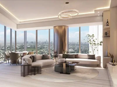 Wohnanlage New high-rise residence Me Do Re 2 with swimming pools close to a golf club and a British school, in JLT, Dubai, UAE