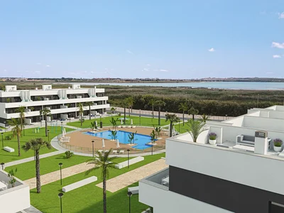 Apartamentowiec Nowoczesne Mieszkania z Wspólnym Basenem w Guardamar del Segura