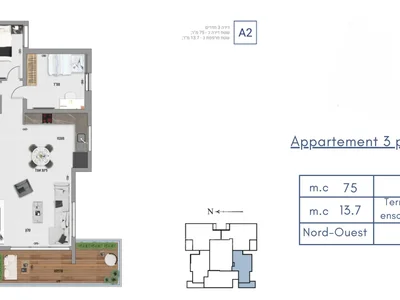 Quartier résidentiel Presale - projet la riviera 1ere ligne de mer a bat yam - conditions negociees agence