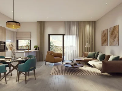 Wohnanlage New residence Elysee with a swimming pool and a spa, JVC, Dubai, UAE