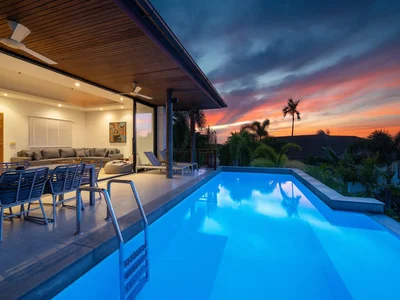 Residential complex Complex of furnished villas with swimming pools close to Lamai Beach, Samui, Thailand