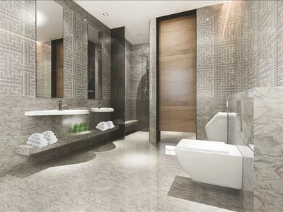 Complexe résidentiel New residence with swimming pools, a hotel and a shopping mall, Istanbul, Turkey