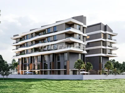 Zespół mieszkaniowy New apartments 1+1, 2+1, and 3+1 in Sarısu, Konyaaltı in a complex with a pool and installment from the developer