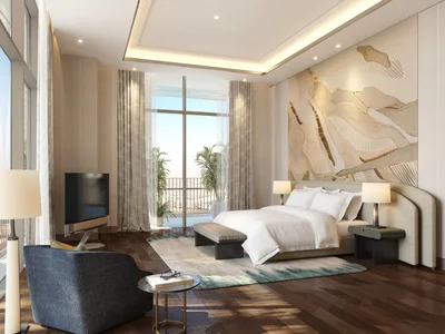 Zespół mieszkaniowy Exclusive penthouses in new Four Seasons Residence with swimming pools and a wellness center, DIFC, Dubai, UAE