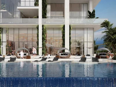 Complexe résidentiel New prestigious Kempinski Marina Residences with a swimming pool and a kids' club close to a highway, Dubai Marina, Dubai, UAE
