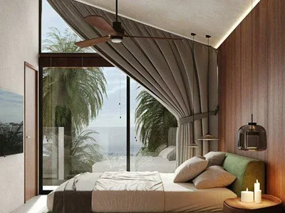 Zespół mieszkaniowy Complex of two-storey villas close to beaches, Uluwatu, Bali, Indonesia