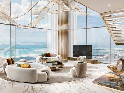 Complejo residencial New Safa Gate Residence with spa areas and green gardens close to Burj Khalifa, Safa Park, Dubai, UAE