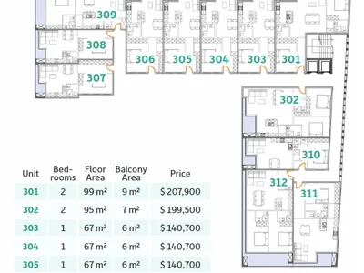 Apartamentowiec The Hub Luxury Apartments for Sale | Senegambia Strip
