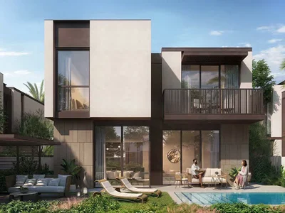 Complexe résidentiel New complex Athlon Premium Villas with swimming pools, parks and a club, Dubailand, Dubai, UAE