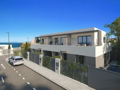 Villa Villen in einer Wohnanlage mit Panoramablick in Vélez Málaga