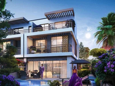 Complexe résidentiel Apartments in the new Violet 4 residence with a swimming pool, parks and a petting zoo in the Damac Hills 2 area, Dubai