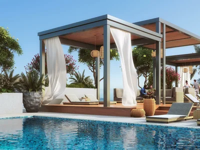 Complejo residencial New residence Riviera IV with rich infrastructure in MBR City, Dubai, UAE