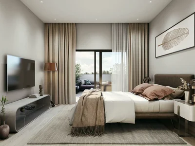 Wohnanlage New residence Elysee with a swimming pool and a spa, JVC, Dubai, UAE