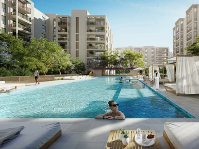 Complejo residencial Savanna — residential development by Emaar next to a large park, restaurants, shops and waterfront in Dubai Creek Harbour