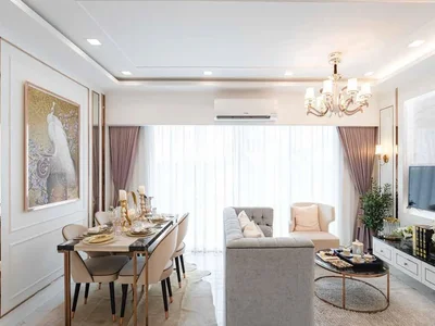 Wohnanlage Residential complex with a swimming pool and restaurants, 1 minute away from Jomtien Beach, Pattaya, Thailand